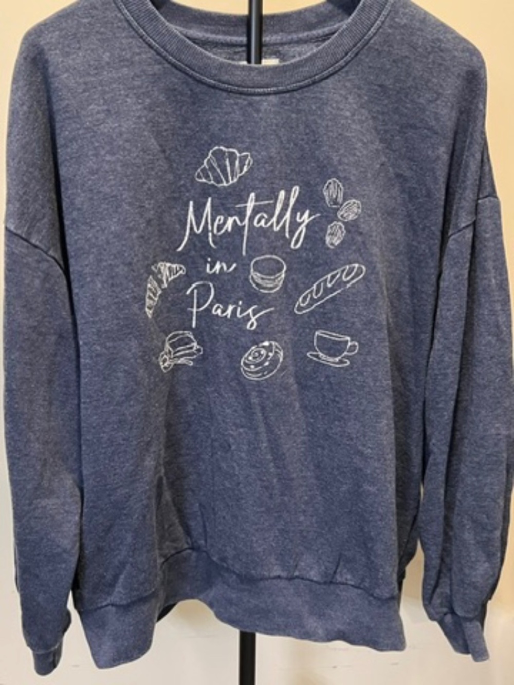 C & C California Blue Paris Theme Sweatshirt